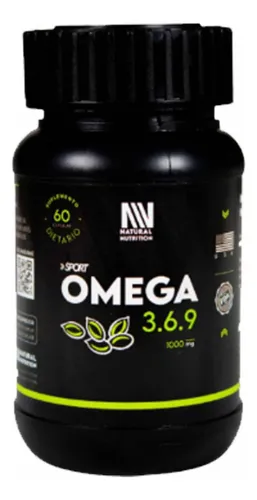 Omega 3 6 9 2000mg X 60 Capsulas Blandas Natural Nutrition