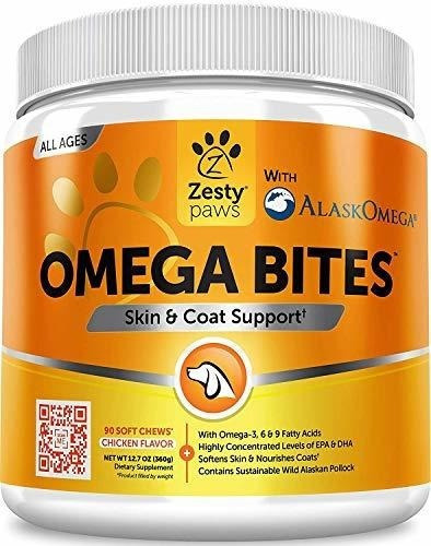 Omega 3 Aceite De Pescado De Alaska Chew Treats Para Perros