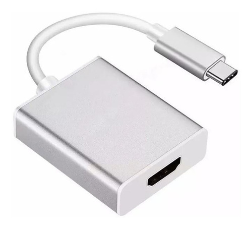 Imagen 1 de 10 de Adaptador Usb C A Hdmi  Compatible Macbook Thunderbolt 3