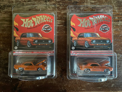 Hot Wheels 1969 Chevy Camaro Ss Rlc Selections Series 2022 Color Naranja