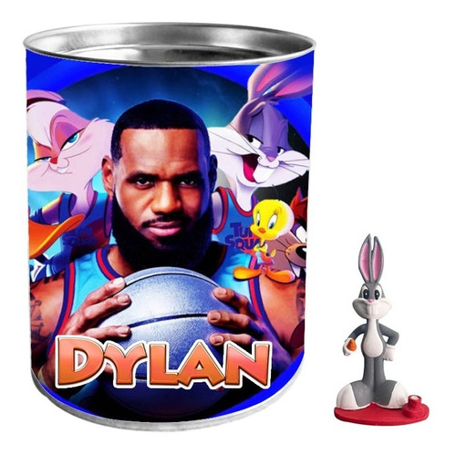 15 Alcancias Space Jam Dulceros Bolos + 1 Portavela Bunny