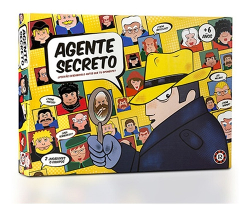 Juego De Mesa Ruibal Agente Secreto Original Familiar 