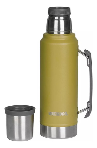 Termo Acero Inoxidable Waterdog 1 Litro Pico Cebador Manija