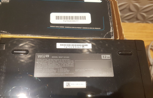 Nintendo Wii U 32gb Deluxe Set Serial Bate Hd 500gb Com Jogos Preto (Usado)
