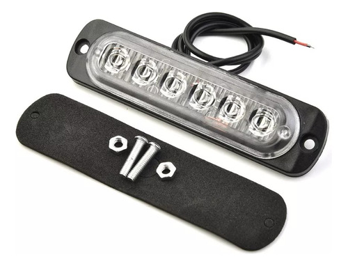 Baliza Luz Led Destellante Estroboscopica 6 Led 12/24v