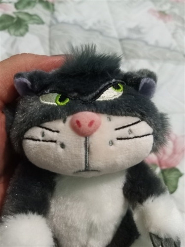 Disney Princess Cinderella Lucifer Cat Cuddly Cat Keyring
