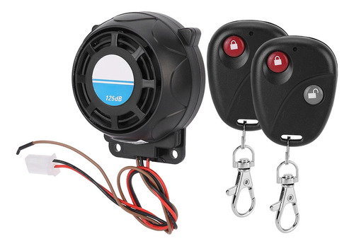 Bocina De Alarma De Motocicleta Con Control Remoto Para Segu