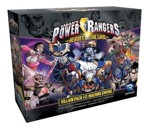 Power Rangers - Heroes Of The Grid: Villain Pack #2 - Expans