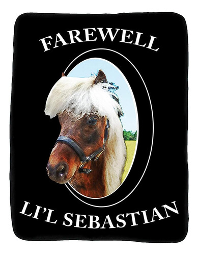 Parks And Recreation Farewell Lil Sebastian Manta De Forro P