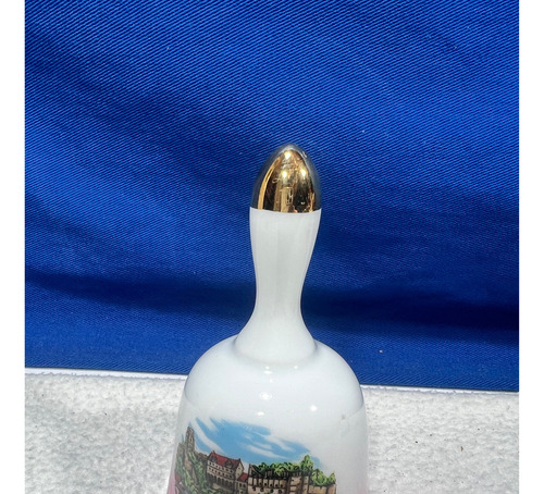 Antiguas Campanas Campanitas De Porcelana Selladas (Usado)