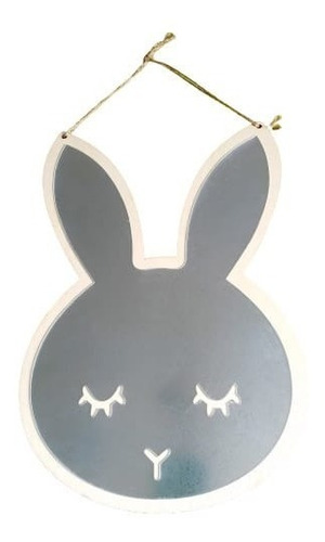 Imagem 2 de 2 de Espelho Decoração Infantil Em Acrílico Espelhado E Base Mdf
