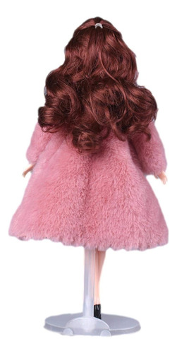 Kit Boneca Princesa Ruiva C/casaco 6 Lindos Vestidos De Gala