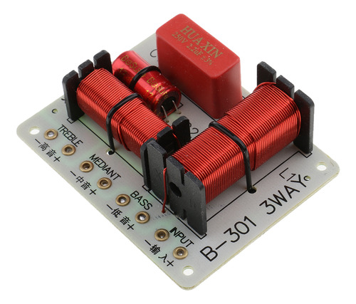 Altavoz Con Divisor De Frecuencia De 3 Vías Y Graves Agudos