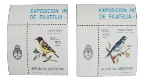 Argentina - Serie Gj 1819-23 Pájaros Expo 78 Mint L0281