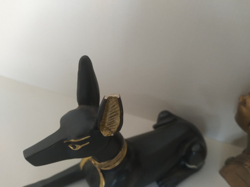 Esculturas Anúbis Esfinge Nefertiti Cruz Ansata Egito Antigo Variada (Usado)