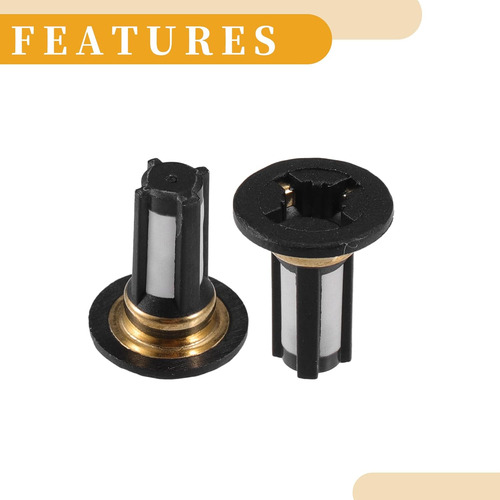 Kit Cesta Filtro Inyector Honda 10u - Negro Plástico