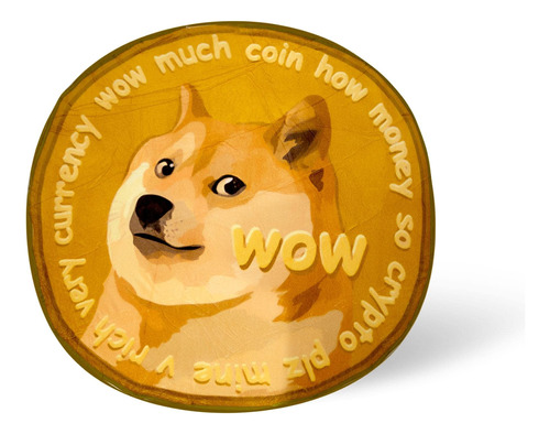 Dogecoin - Manta Redonda De Forro Polar Con Criptomonedas,