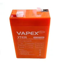 Comprar Batería De Gel 6v - 2,8ah Luces De Emergencia Faroles Recarg