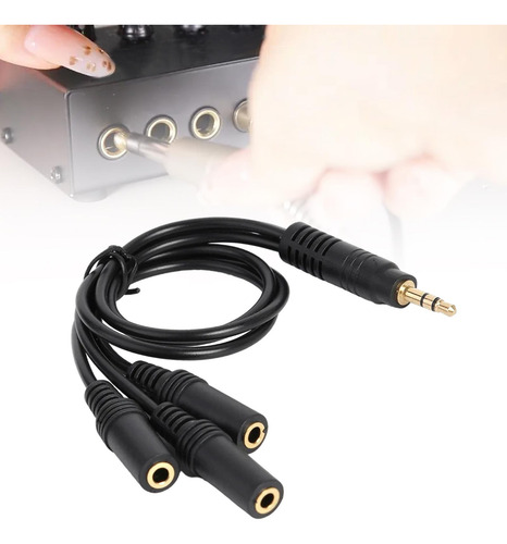 2 Extensor De Auriculares De 3,5 Mm Macho A 3,5 Mm Hembra,