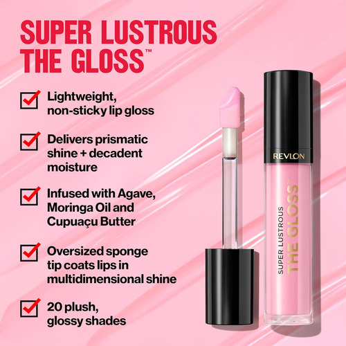 Revlon - Brillo De Labios, Super Lustrous The Gloss, No Es P