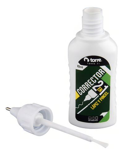 Corrector 2 En 1 Lápiz Y Pincel 10ml Torre