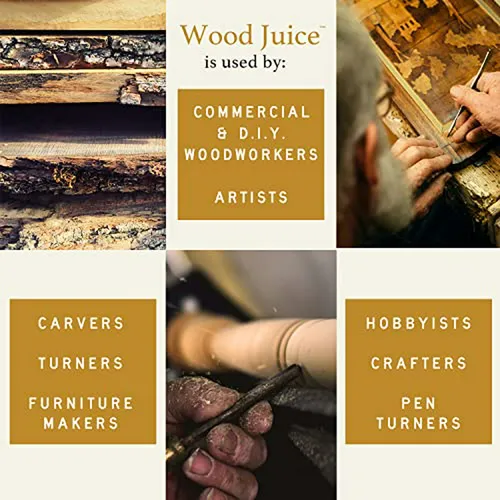 Estabilizador De Madera Semi Seco - 1 Galón De Wood Juice
