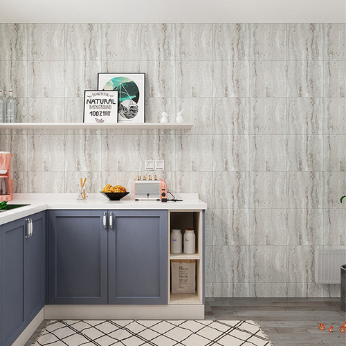 12pc Azulejo De Mármol Vinilo Autoadhesivas Para Suelo 30x30