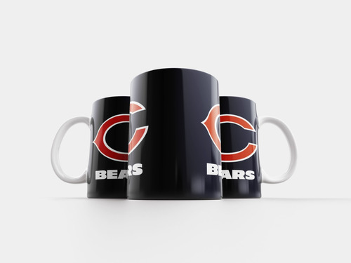 Caneca Porcelana - Chicago Bears - Nfl