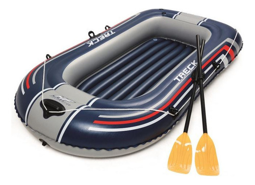 Bote Inflable, Remos E Inflador Treck X1 2.28x1.21m Bestway