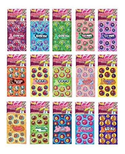 Dr Stinkys Scratch N Sniff Stickers Favorito Candy 15pack Bl