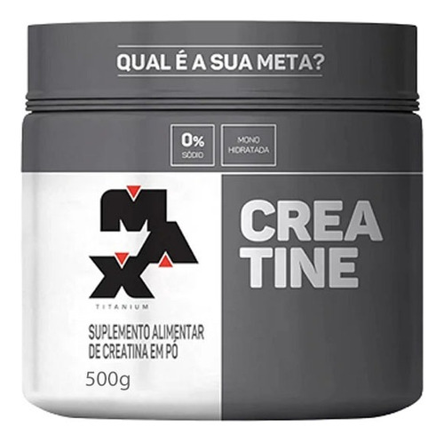 Suplemento en em pó Max Titanium Suplementos Creatina x 500g