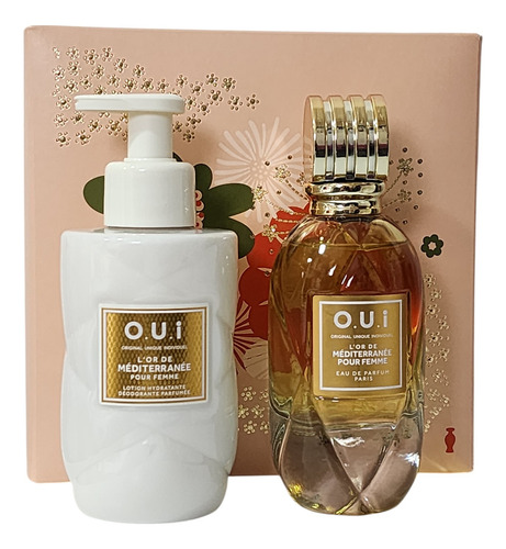 Kit Oui Perfume Lor De Méditerranée Edp 75ml Body Lotion
