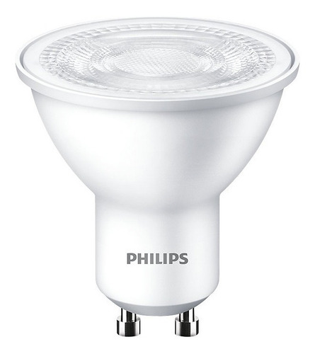 Imagen 2 de 5 de Pack 6 Ampolletas Philips Dicroicas Led Gu10 Cálida O Fria