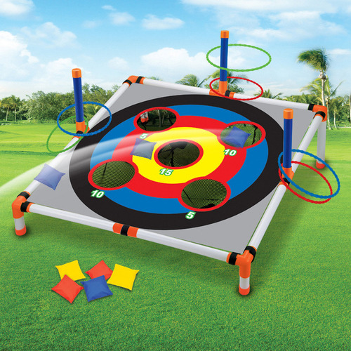 .. Juego De Cornhole Multiusos Para Lanzar Férulas, Fiesta