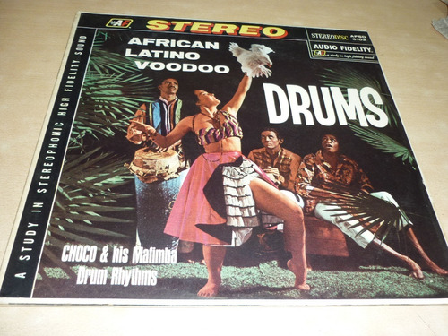 Choco Drums African Latino Voodoo Vinilo Impecable