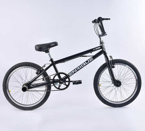 Bicicleta Enrique Rod.20 Jump Freestyle 48 Rayos Negro Negro 20 "