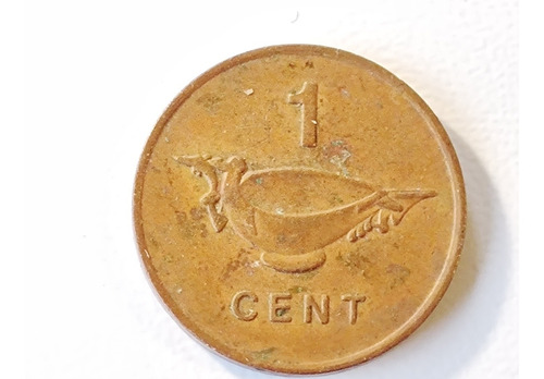Moneda Islas Salomon 1 Cent 1985 (x125.
