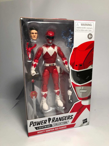 Red Ranger Jason Lightning Collection Power Rangers Mmpr