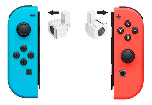 Seguro Protector Joycon Nintendo Switch Metalico Bloqueo