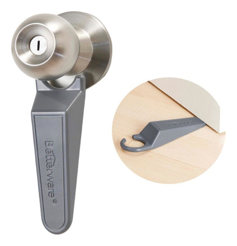 Cuña Para Puerta Betterware 18742 | Accesorios Puertas Gris