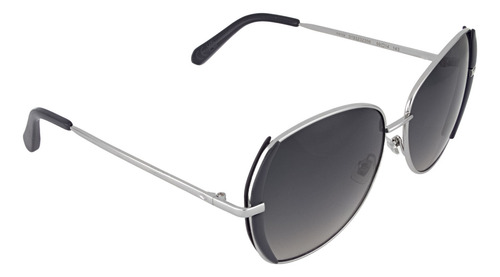 Lentes De Sol Fossil 66353786 Outlook Gris Mujer