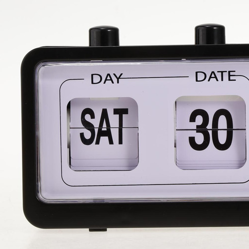 Flip Reloj B Negro B Negro 20x5x10.8cm B Negro 20x5x10.8cm