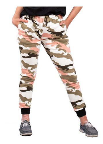 Pantalon Camuflado Jogging Jogger Algodon Rustico Moda A66