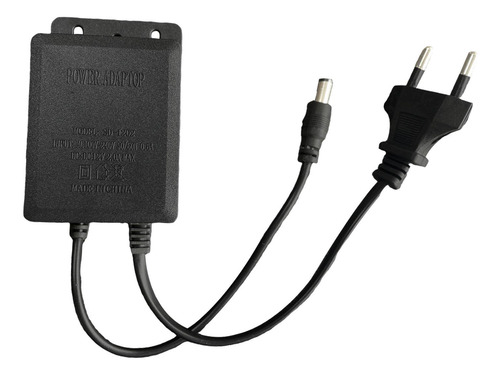 12v 2a Adaptador Ac Carregador Fonte De Alimentação Preto