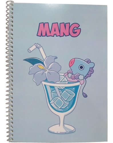 Libreta/cuaderno/anotador Bt21 Mang Verano Muy Lejano