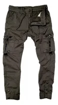 Comprar Pack 3 Pantalón Cargo Jogger Gabardina Importados De Hombre