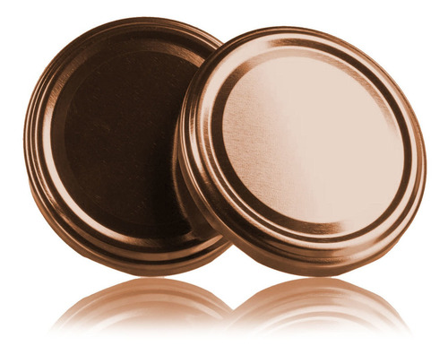 Imagem 3 de 5 de 24 Potes De Vidro Belém 240ml Com Tampa Rose Gold E Lacre