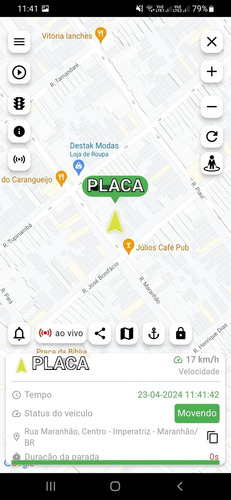Plataforma De Rastreamento + Chip M2m Tim.