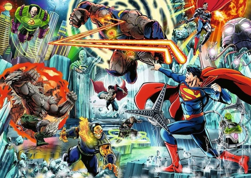 Rompecabezas Dc Comics Superman 1000 Piezas Ravensburger