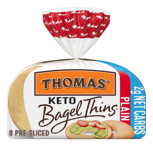 Pan Bagel Keto Thomas Delgados 8 Pz